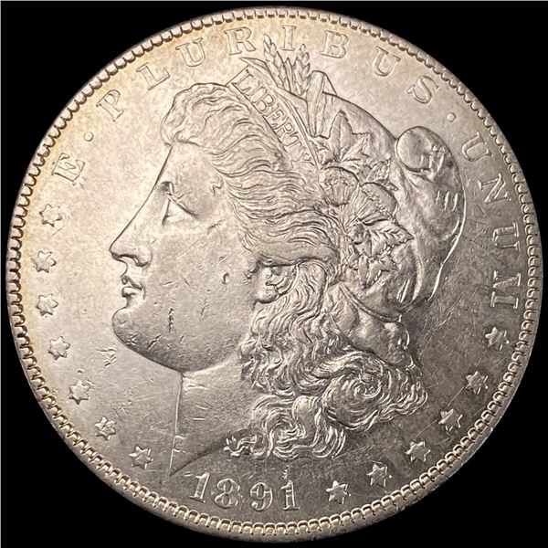 1891-S Morgan Silver Dollar UNCIRCULATED