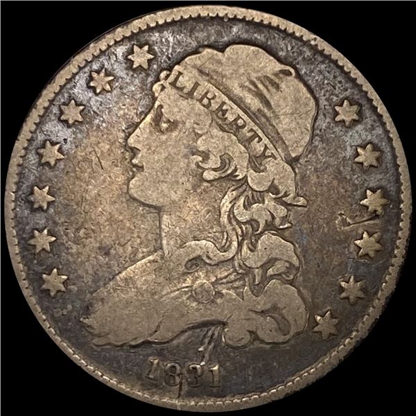 1831 Capped Bust Quarter LIGHTLY CIRCULATED