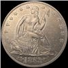 Image 1 : 1853 Arws & Rays Seated Liberty Half Dollar UNC