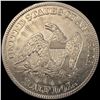 Image 2 : 1853 Arws & Rays Seated Liberty Half Dollar UNC