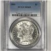 Image 1 : 1886 Morgan Silver Dollar PCGS-MS65