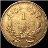 Image 2 : 1855 Ty 2 Rare Gold Dollar CLOSELY UNCIRCULATED
