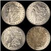 Image 1 : (4) Morgan Dollars NEARLY UNCIRCULATED