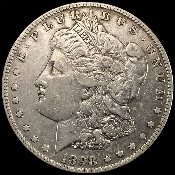 1898-S Morgan Silver Dollar NEARLY UNCIRCULATED