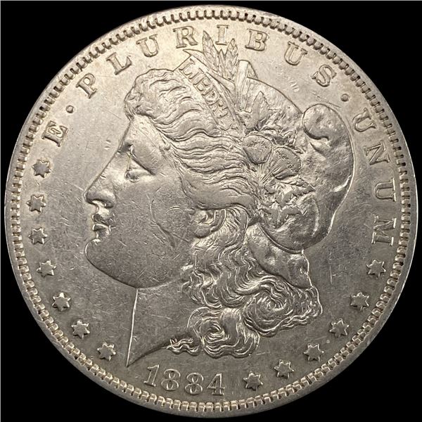 1884-S Morgan Silver Dollar CLOSELY UNCIRCULATED