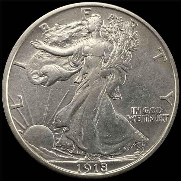 1918 Walking Liberty Half Dollar UNCIRCULATED