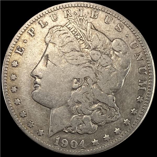 1904-S Morgan Silver Dollar LIGHTLY CIRCULATED