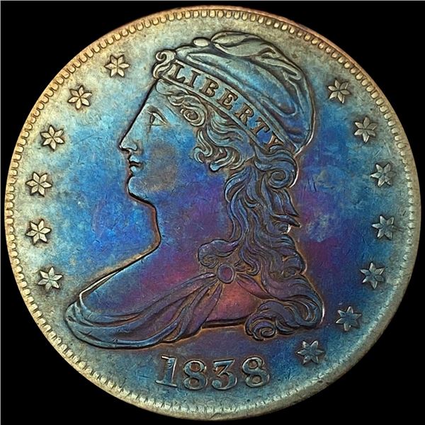 1838 Capped Bust Half Dollar UNCIRCULATED