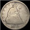 Image 1 : 1875-S Twenty Cent Piece NICELY CIRCULATED