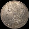 Image 1 : 1890-CC Morgan Silver Dollar NEARLY UNCIRCULATED