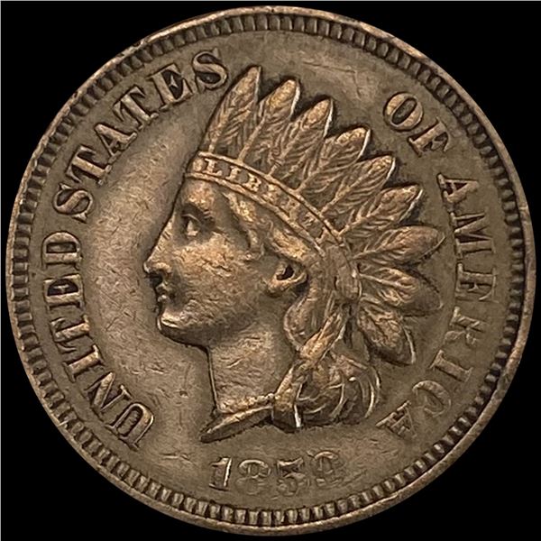 1859 Indian Head Cent NEARLY UNCIRCULATED