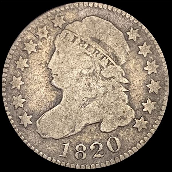 1820 Capped Bust Dime NICELY CIRCULATED