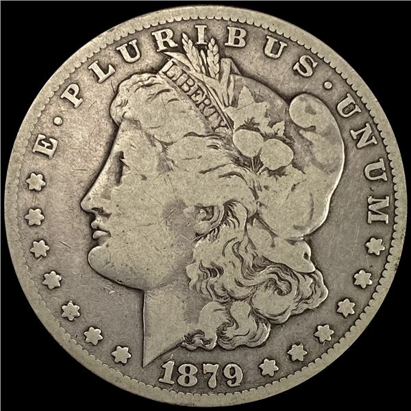 1879-CC Morgan Silver Dollar NICELY CIRCULATED