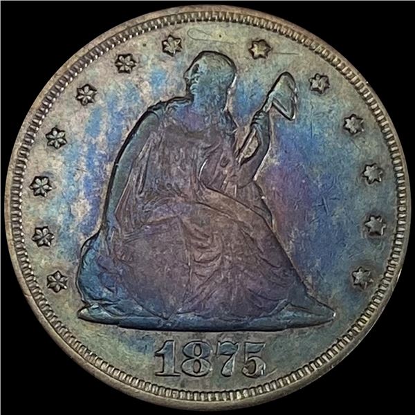 1875-CC Twenty Cent Piece UNCIRCULATED