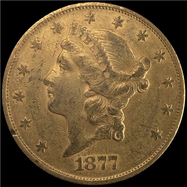 1877-S $20 Gold Double Eagle UNCIRCULATED
