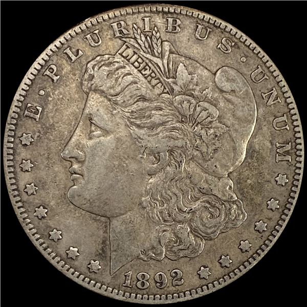 1892-S Morgan Silver Dollar NEARLY UNCIRCULATED