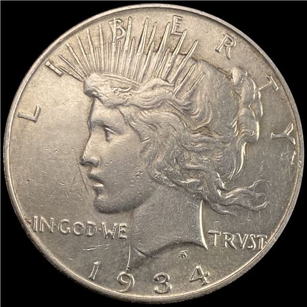 1934-S Silver Peace Dollar UNCIRCULATED