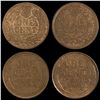Image 2 : (4) Misc Cents CLOSELY UNCIRCULATED