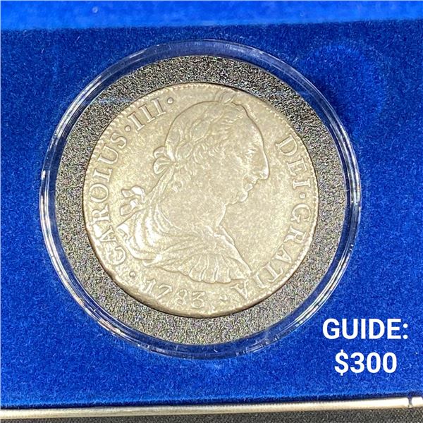 1783 Elcazador Ship Wreck Mexico 8 Reales -