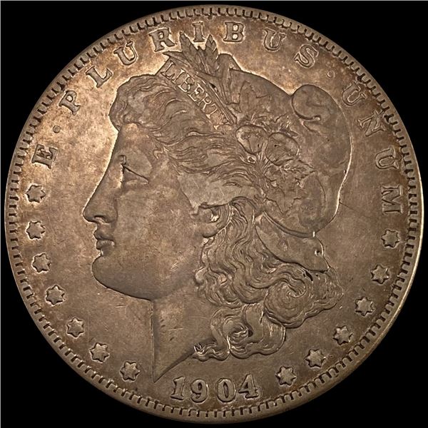 1904-S Morgan Silver Dollar ABOUT UNCIRCULATED