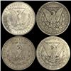 Image 2 : (4) Morgan Dollars NEARLY UNCIRCULATED