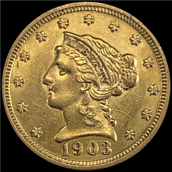1903 $2.50 Gold Quarter Eagle UNCIRCULATED