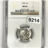Image 1 : 1936 Buffalo Nickel NGC-MS66