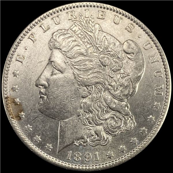 1891-S Morgan Silver Dollar UNCIRCULATED