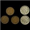 Image 1 : (5) Misc Coins ABOUT UNCIRCULATED