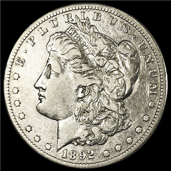 1892-CC Morgan Silver Dollar CLOSELY UNCIRCULATED