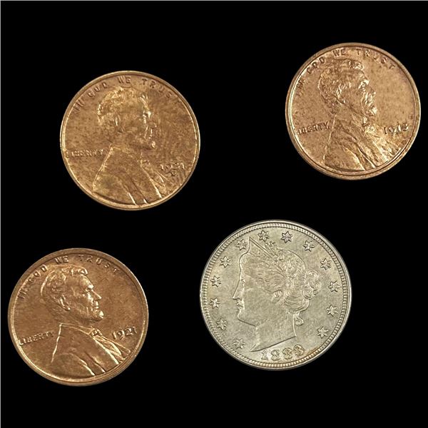 (4) Misc Coins UNCIRCULATED