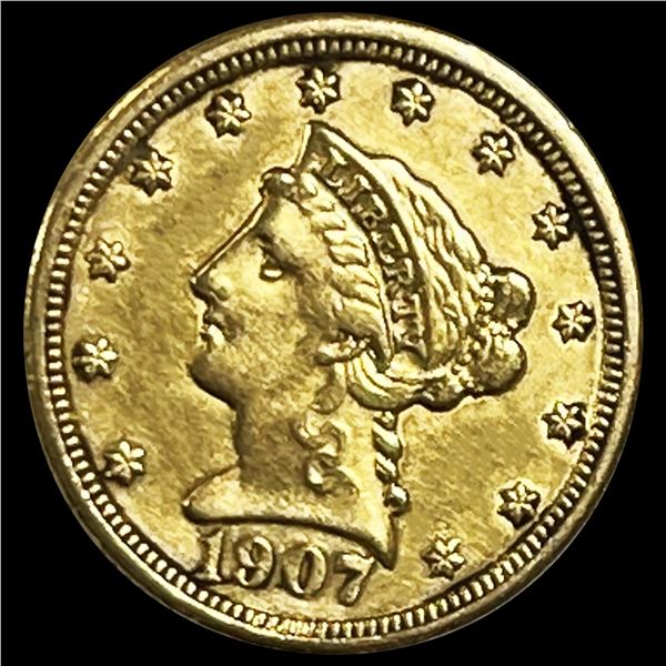 1907 $2.50 Gold Quarter Eagle UNCIRCULATED