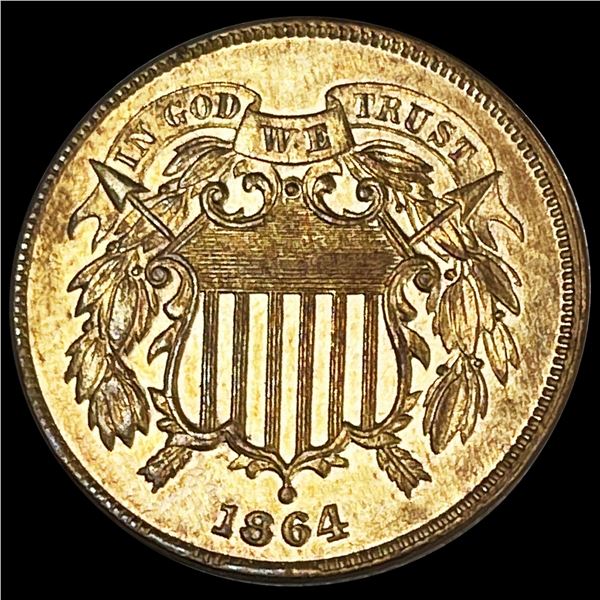 1864 Two Cent Piece UNCIRCULATED