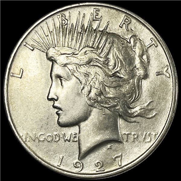 1927-D Silver Peace Dollar CLOSELY UNCIRCULATED