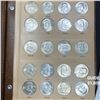 Image 1 : 1948-1963 Franklin Half Dollar Book / 27 Coins -