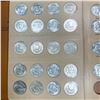 Image 2 : 1948-1963 Franklin Half Dollar Book / 27 Coins -