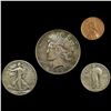 Image 1 : (4) Misc Coins NEARLY UNCIRCULATED