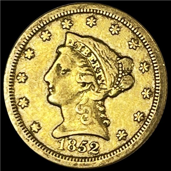 1852-O $2.50 Gold Quarter Eagle LIGHTLY