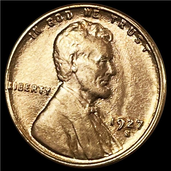 1927-S RD Wheat Cent UNCIRCULATED