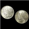 Image 1 : 1923 (2) Peace Dollar UNCIRCULATED
