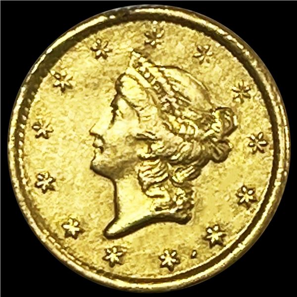 1853-O Rare Gold Dollar UNCIRCULATED