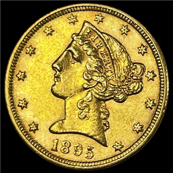 1895 $5 Gold Half Eagle UNCIRCULATED