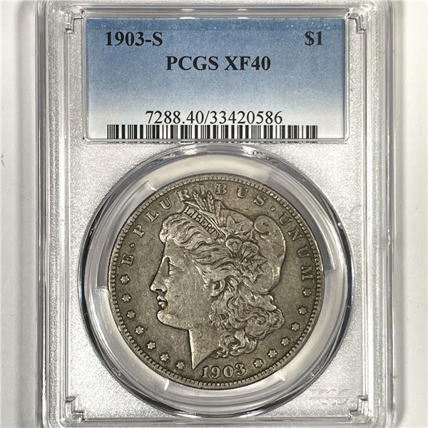 1903-S Morgan Silver Dollar PCGS-XF40