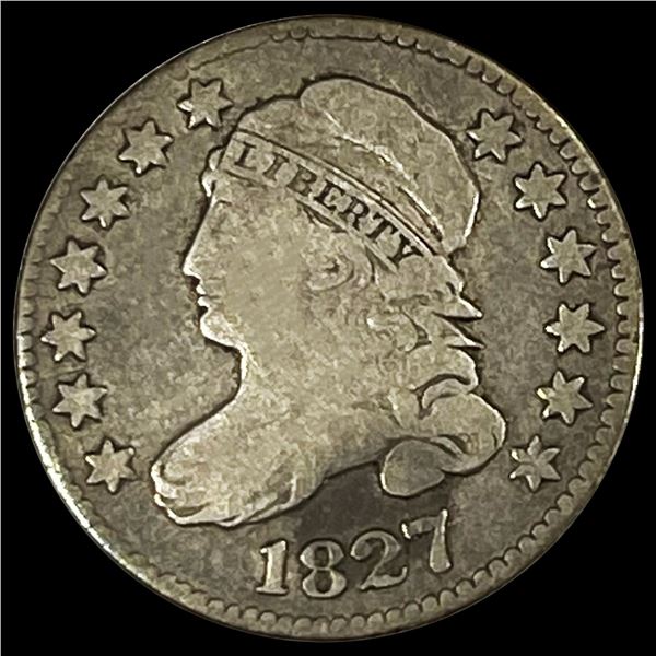 1827 Capped Bust Dime NICELY CIRCULATED