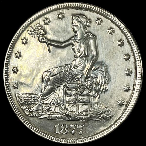 1877 Silver Trade Dollar UNCIRCULATED