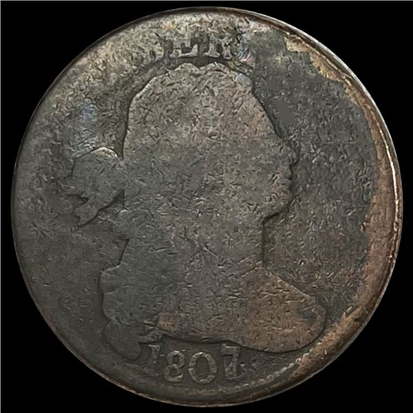 1807 Large Cent NICELY CIRCULATED