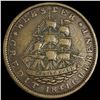 Image 1 : 1841 Hardtimes Webster Token NEARLY UNCIRCULATED
