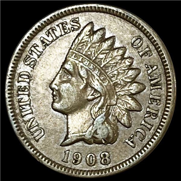 1908-S Indian Head Cent NEARLY UNCIRCULATED