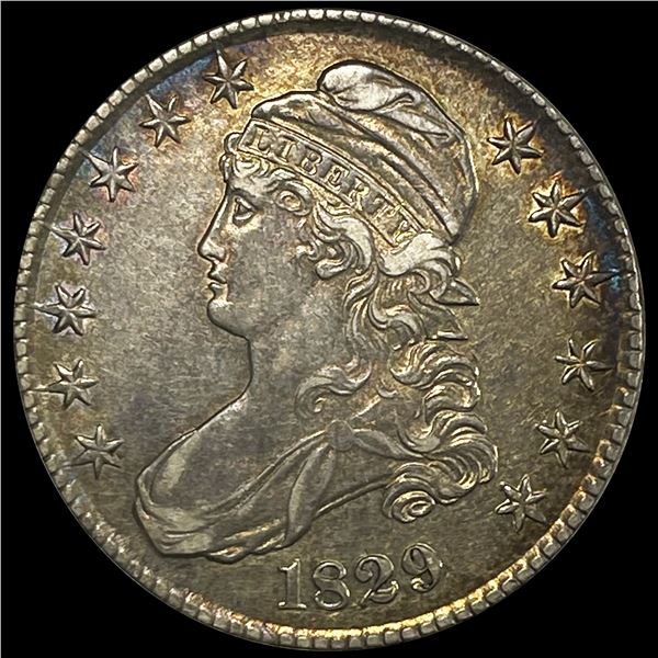 1829 Capped Bust Half Dollar UNCIRCULATED