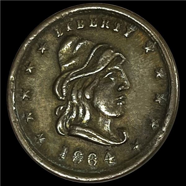 1864 Our Army Civil War Token CLOSELY